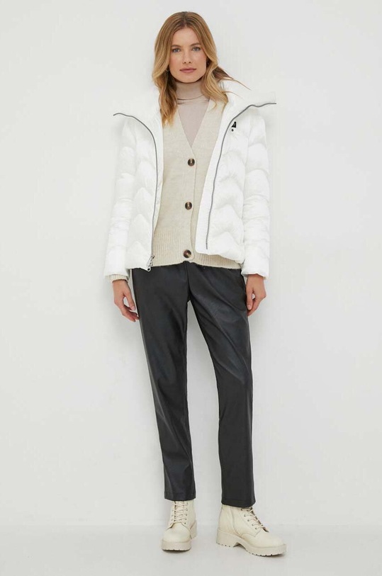 Svetr s příměsí vlny Pepe Jeans PL702036.804 béžová AW23