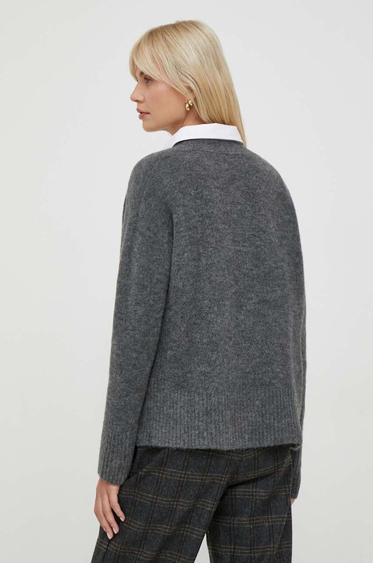Одяг Кардиган з домішкою вовни Pepe Jeans Denisse PL702036.963 сірий