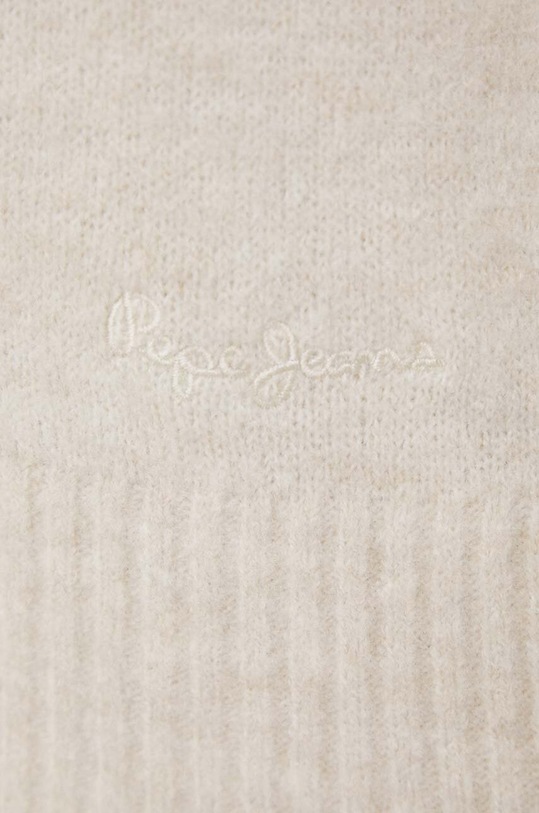 Светр з домішкою вовни Pepe Jeans PL702040.804 бежевий