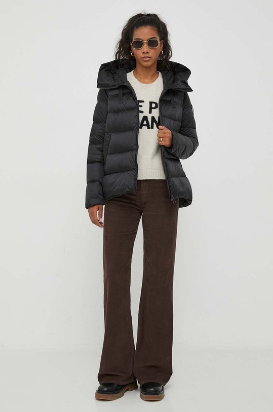 Pepe Jeans kamizelka z domieszką wełny Denisse PL702039.804 beżowy AW23