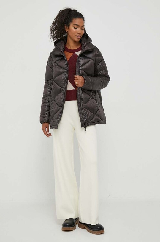 Pepe Jeans sweter z domieszką wełny Eliot PL702055.299 bordowy AW23