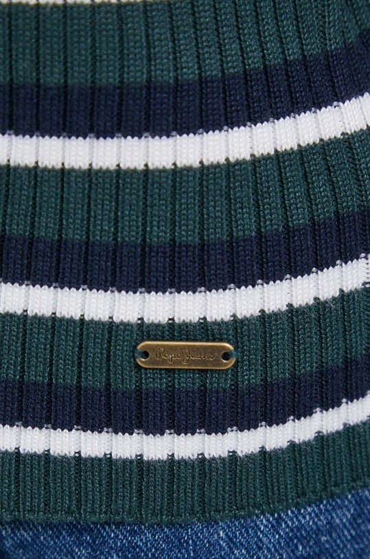Pepe Jeans sweter zielony PL702063.692