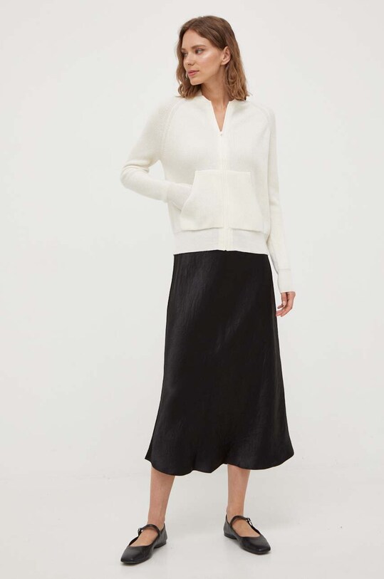 Max Mara Leisure kardigan z domieszką wełny 2333460136600 beżowy AW23