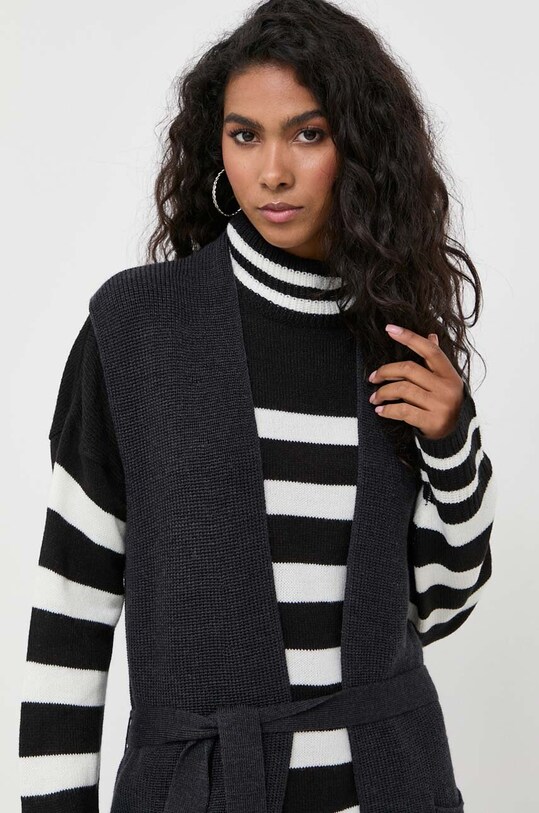 Μάλλινη ζακέτα Max Mara Leisure γκρί 2333560336600