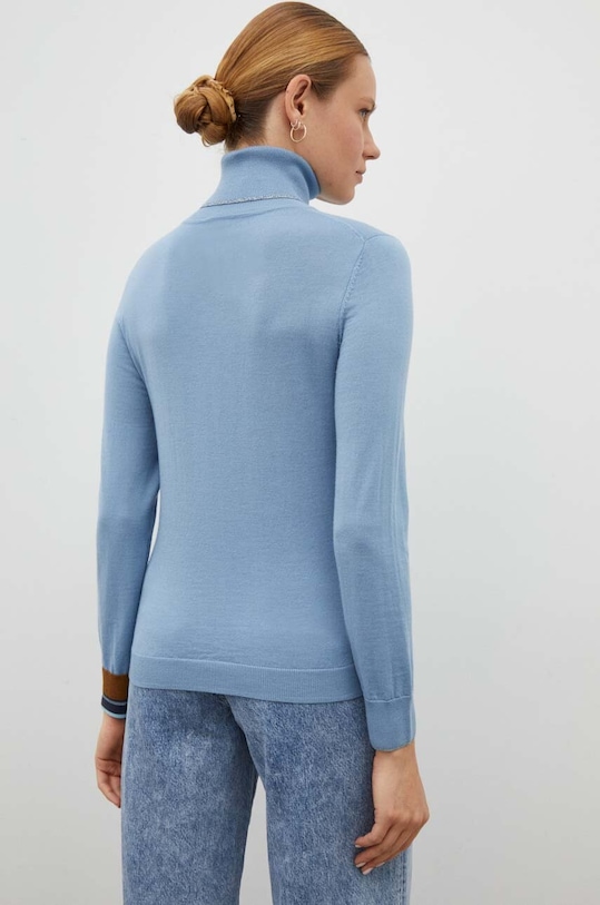 Odzież PS Paul Smith sweter wełniany W2R.323N.L31054 niebieski