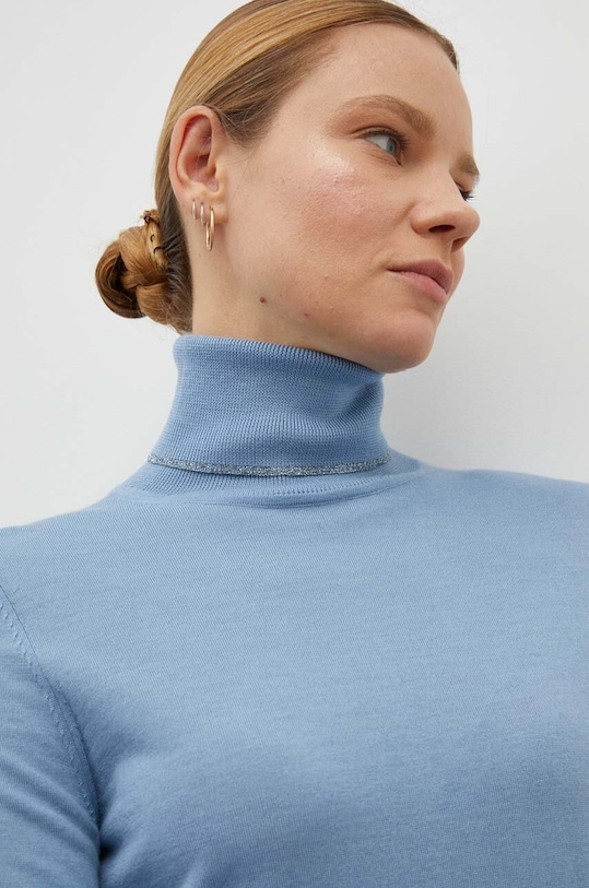 PS Paul Smith sweter wełniany niebieski W2R.323N.L31054