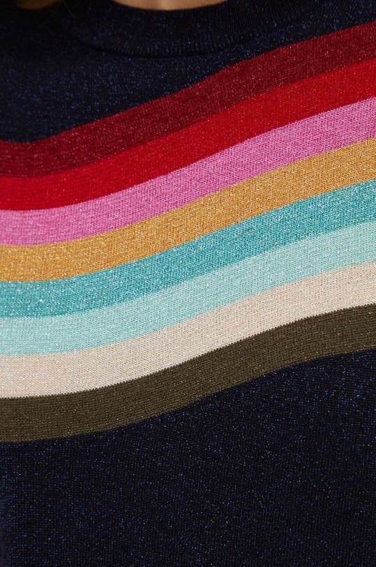 Vuneni pulover PS Paul Smith W2R.332N.L31107 mornarsko plava