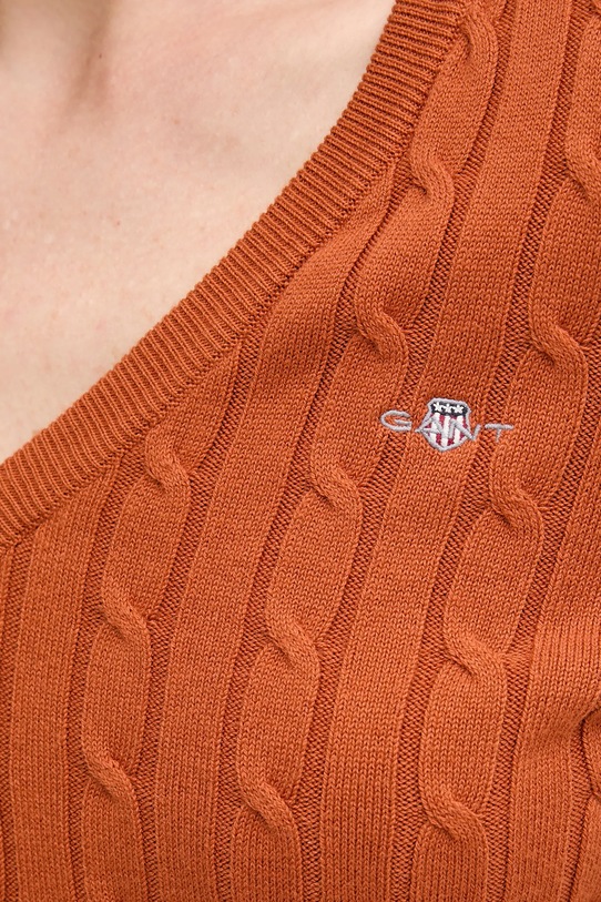 Gant sweter 4800101 pomarańczowy