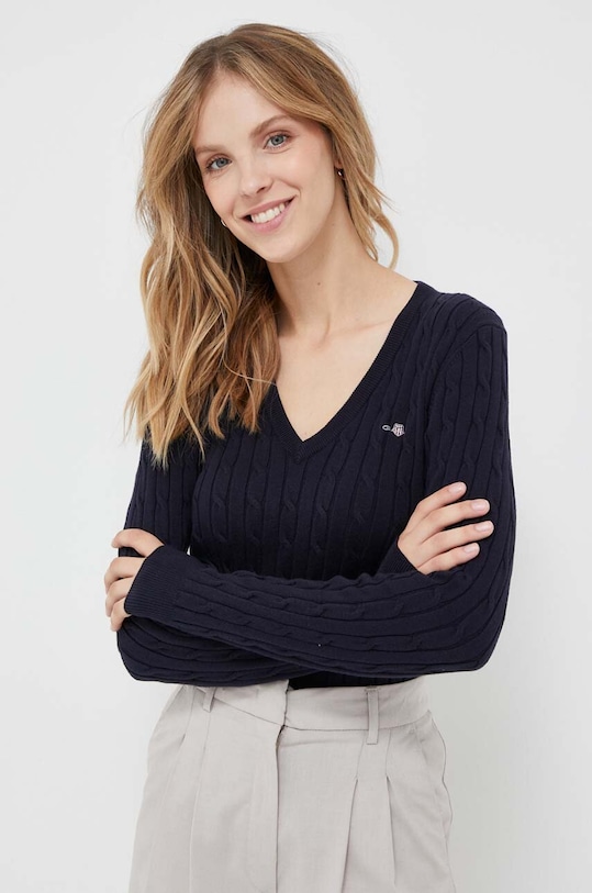 Gant sweter granatowy 4800101