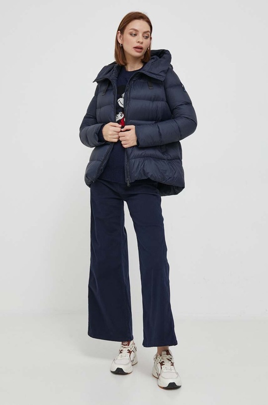 United Colors of Benetton sweter wełniany x Disney 1244K105U.852 granatowy AW23