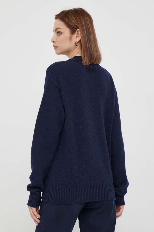 Odzież United Colors of Benetton sweter wełniany x Disney 1244K105U.852 granatowy