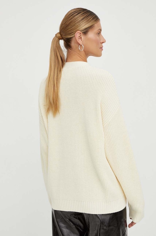 Odzież Résumé kardigan bawełniany 18691029 beżowy