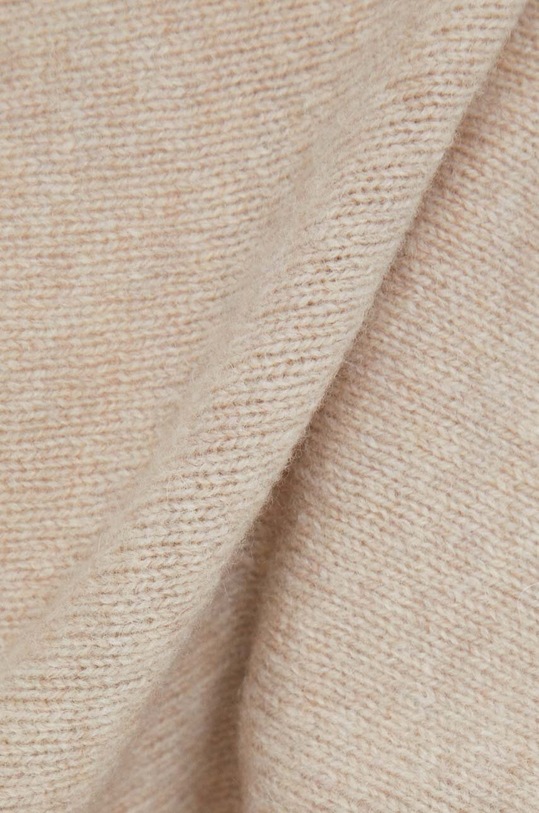 United Colors of Benetton poncho wełniane 103MDU004.562 beżowy
