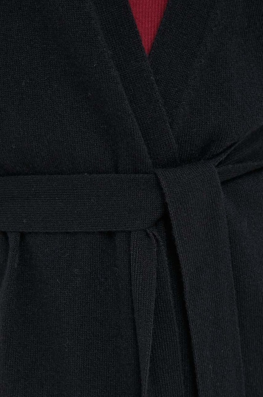 United Colors of Benetton kardigan wełniany 1044D602C.100 czarny