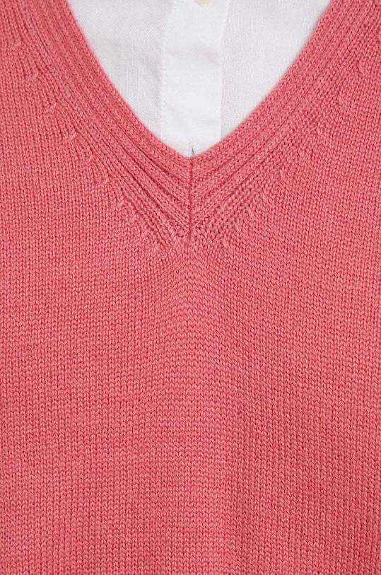 United Colors of Benetton pulover de lana 122ND4017.11F roz