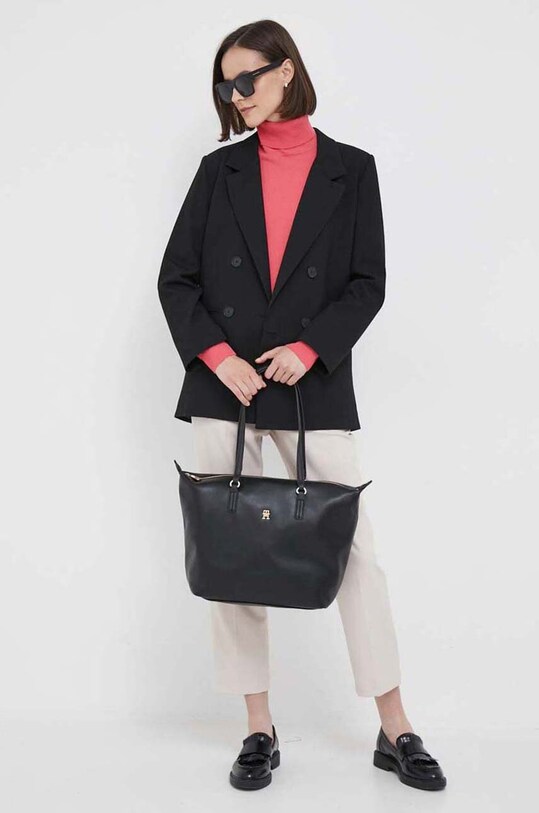 Μάλλινο πουλόβερ United Colors of Benetton 1002D2348.26E ροζ AW23