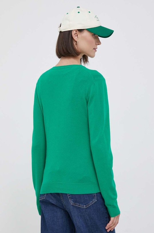 Дрехи Вълнен пуловер United Colors of Benetton 1002D1K01.0M3 зелен