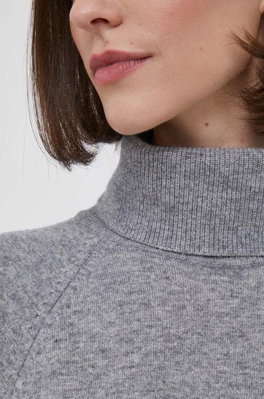 United Colors of Benetton sweter z domieszką wełny 1035D2551.82P szary