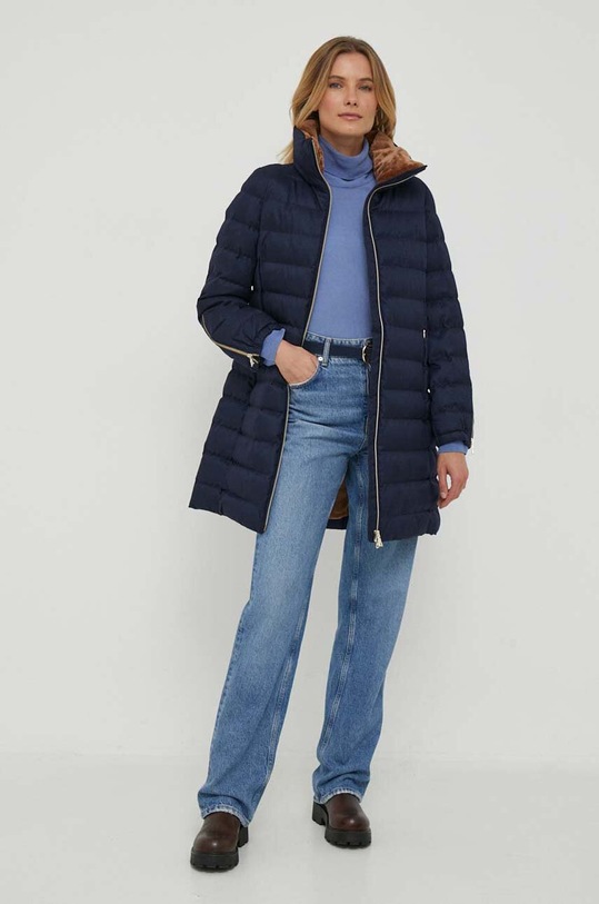 United Colors of Benetton sweter 103CD200R.05N niebieski AW23