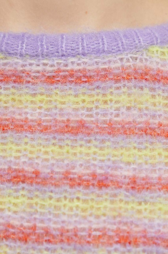 American Vintage sweter wełniany TYJ14AH23 multicolor
