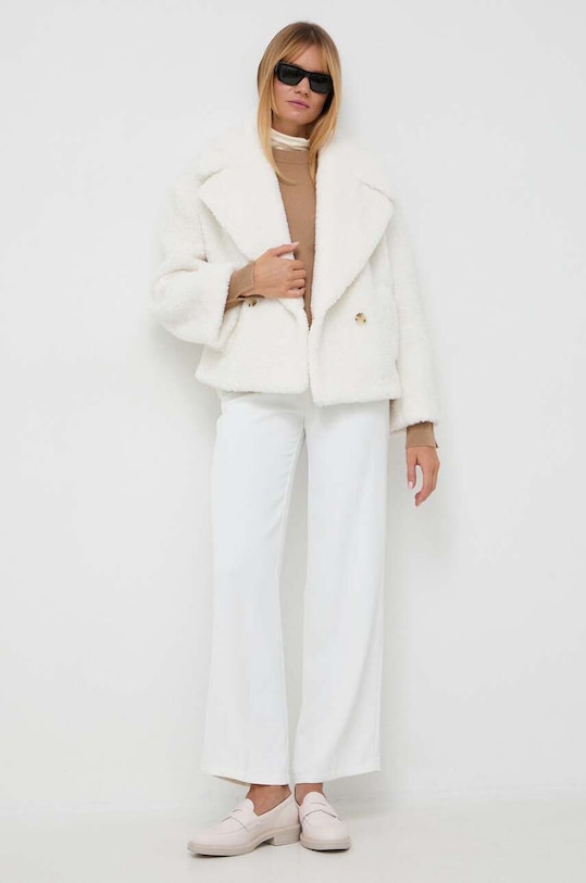 Блуза с дълги ръкави BOSS ORANGE 50502856 кремав AW24