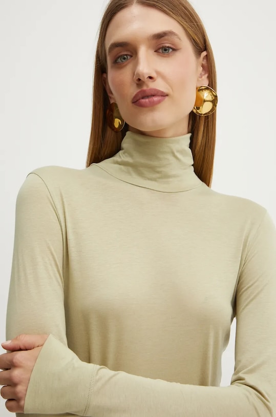 Majica dugih rukava Boss Orange BOSS ORANGE zelena 50502856