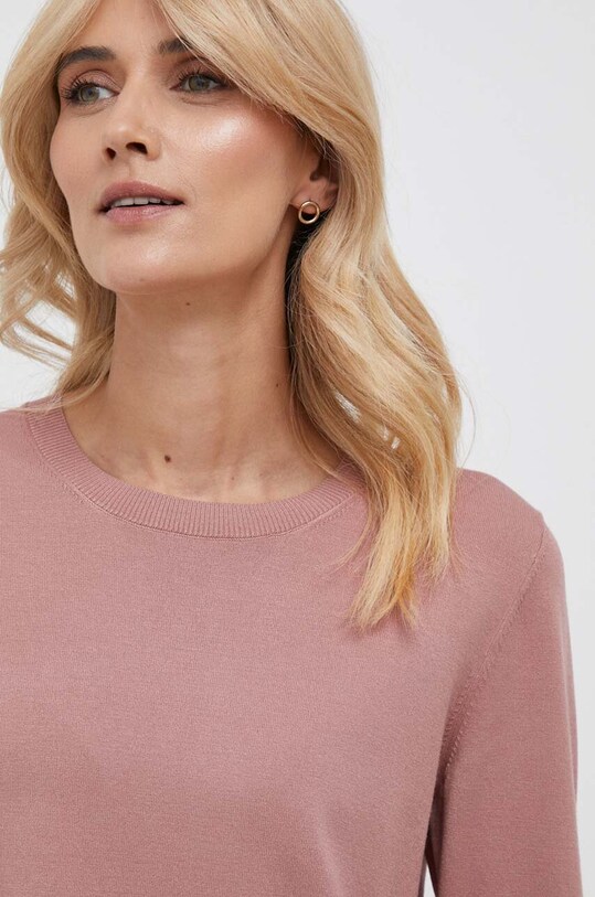 Sisley sweter różowy 14ETM100F.33A