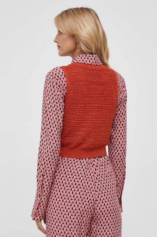 Одяг Светр Sisley 11PUM103E.902 помаранчевий