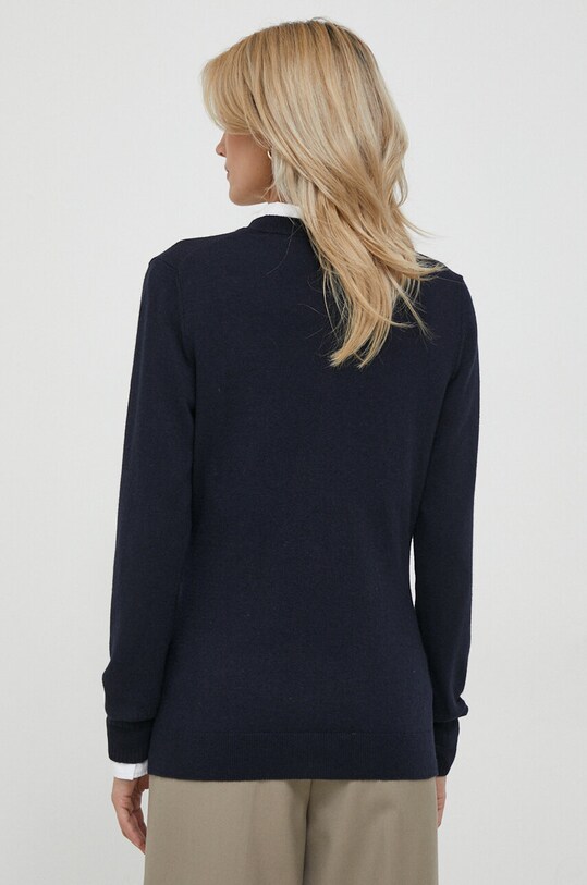 Одяг Кардиган з домішкою вовни Sisley 102HM5237.66U. темно-синій