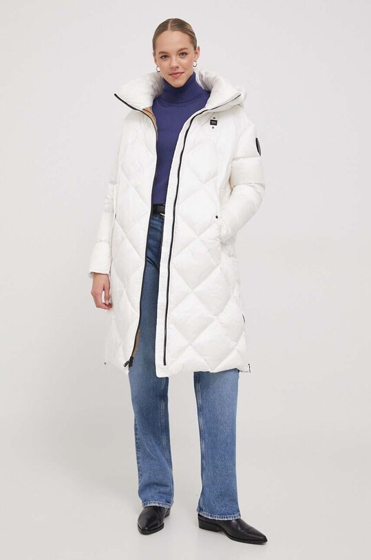 Vuneni pulover Sisley 11BAM201C.34H plava AW23
