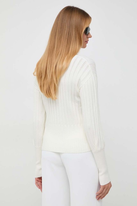 Odzież BOSS sweter z domieszką wełny 50493830 beżowy