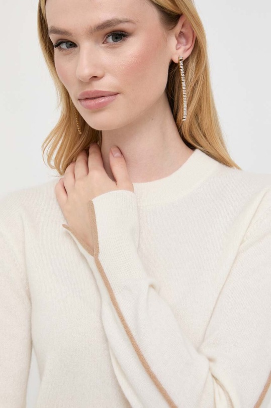 Кашмирен пуловер BOSS x FTC бежов 50493845