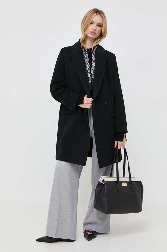 BOSS pulover de casmir x FTC 50493845 negru AW23