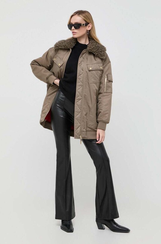 Вовняний светр BOSS 50501575 чорний AW23