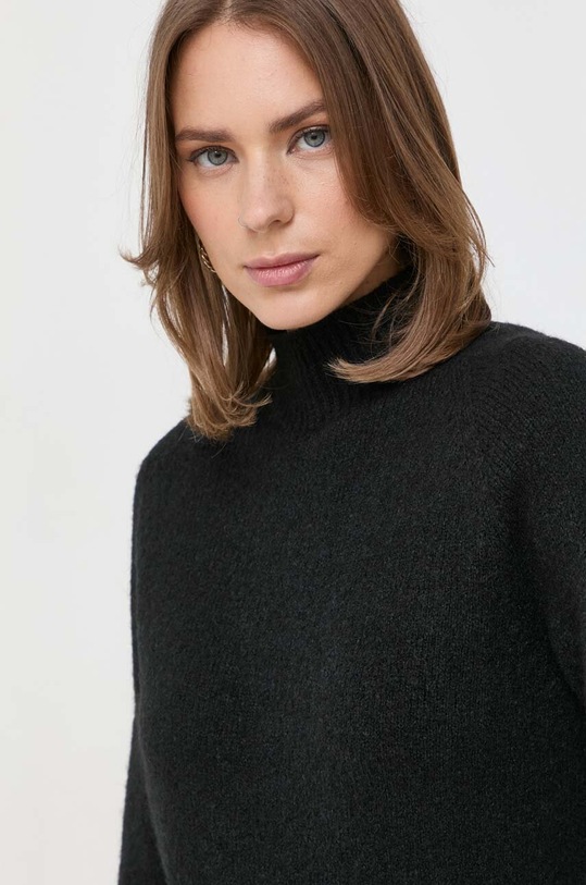 Свитер с примесью шерсти BOSS чёрный 50505396