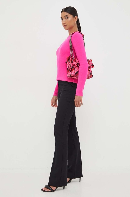 Pinko gyapjúkeverék pulóver 102121.A1A7 rózsaszín AW23
