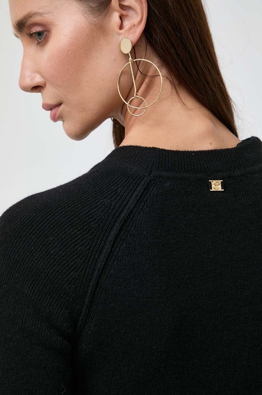 Pinko sweter z domieszką wełny 102121.A1A7 czarny