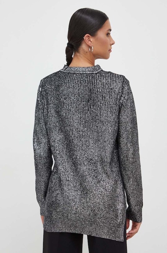 Odzież Pinko sweter z domieszką wełny 102232.A1A3 srebrny