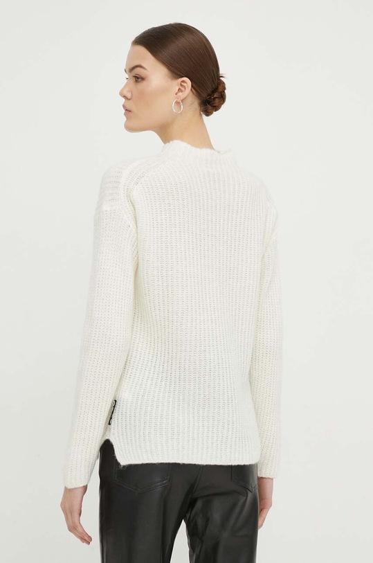 Odzież HUGO sweter wełniany 50502268 beżowy