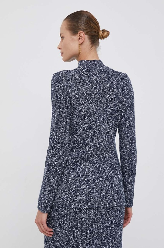 Odzież Tommy Hilfiger sweter z domieszką wełny WW0WW39885 granatowy