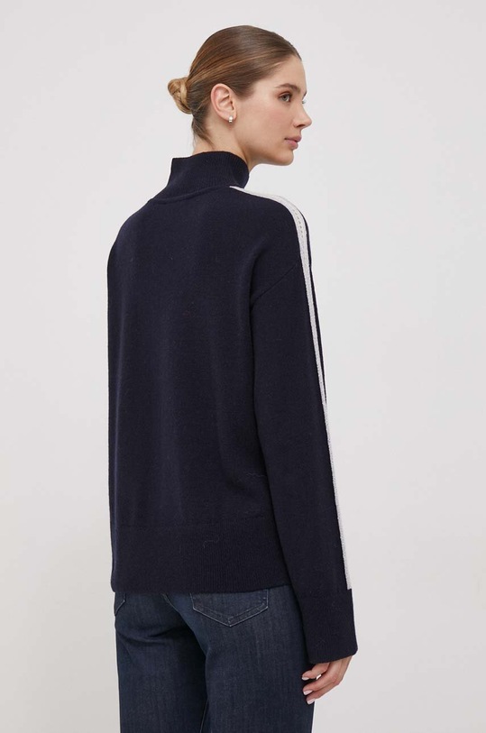 Odzież Tommy Hilfiger sweter wełniany WW0WW39894 granatowy