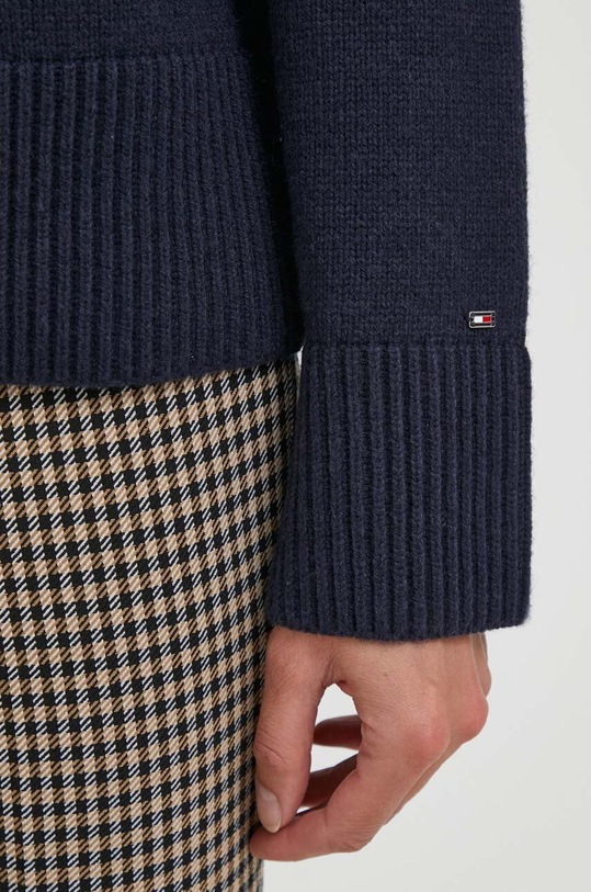 Πουλόβερ με προσθήκη μαλλιού Tommy Hilfiger WW0WW39903 σκούρο μπλε