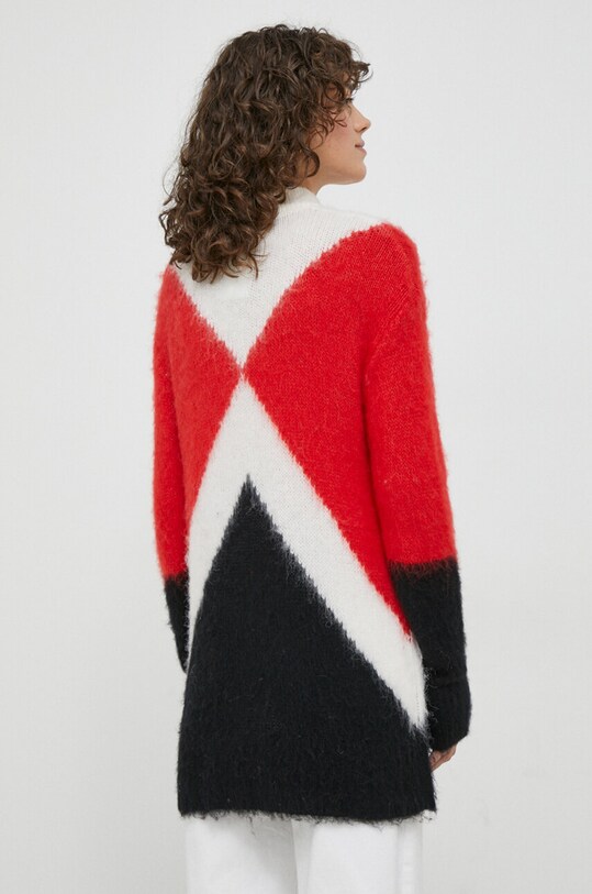 Abbigliamento Tommy Hilfiger scialle con aggiunta di lana WW0WW39909 rosso