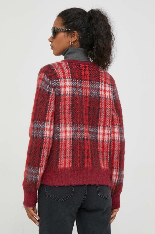 Oblečení Svetr s příměsí vlny Tommy Hilfiger WW0WW40129 burgundské