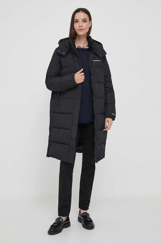 Μάλλινο πουλόβερ Tommy Hilfiger WW0WW39890 σκούρο μπλε AW23