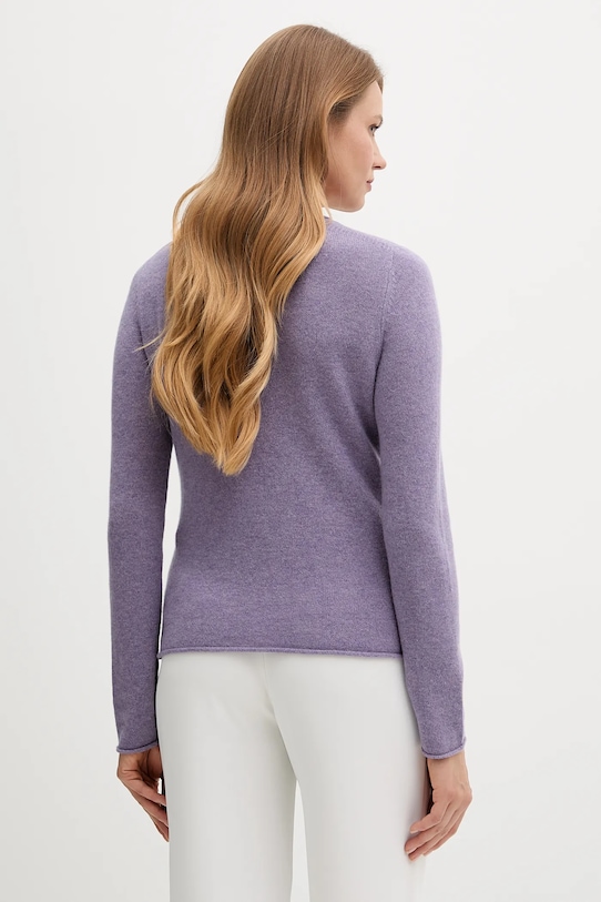 Oblečenie Vlnený sveter Tommy Hilfiger WW0WW40264 fialová