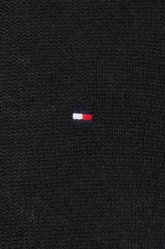 Tommy Hilfiger sweter wełniany WW0WW40264 czarny