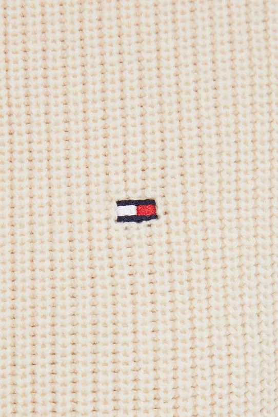 Tommy Hilfiger sweter bawełniany WW0WW40345 żółty