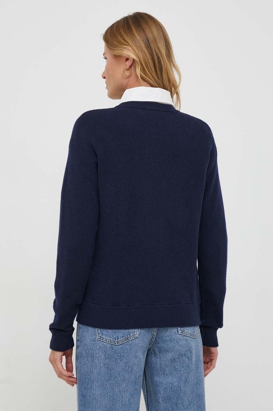 Abbigliamento Lacoste maglione in lana AF9551 blu navy