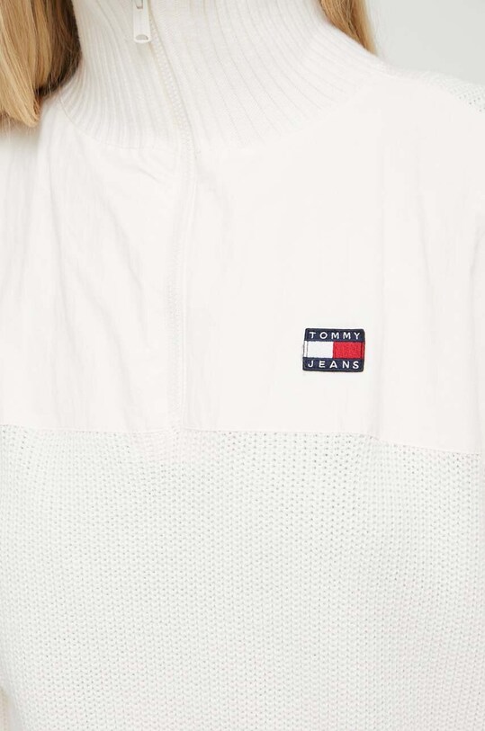 Tommy Jeans pulover DW0DW16521 bej